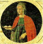 Piero della Francesca st agatha from the predella of the st anthony polyptych Germany oil painting artist